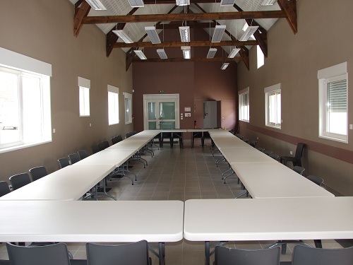 Vue intérieure de la salle